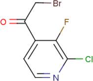 4-(Bromoacetyl)- 2-chloro-3-fluoropyridine