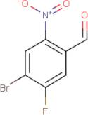 4-Bromo-5-fluoro-2-nitrobenzaldehyde