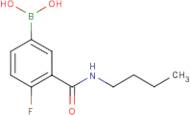 3-(Butylcarbamoyl)-4-fluorobenzeneboronic acid