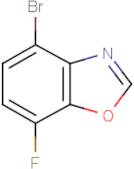 4-Bromo-7-fluoro-1,3-benzoxazole