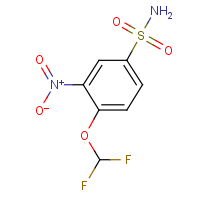 4-(Difluoromethoxy)-3-nitrobenzenesulphonamide