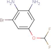 3-Bromo-5-(difluoromethoxy)benzene-1,2-diamine