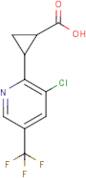 2-[3-Chloro-5-(trifluoromethyl)-2-pyridyl]cyclopropanecarboxylic acid