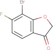 7-Bromo-6-fluorobenzofuran-3-one