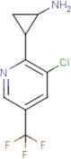 2-[3-Chloro-5-(trifluoromethyl)-2-pyridyl]cyclopropanamine