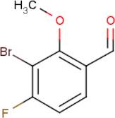 3-Bromo-4-fluoro-2-methoxybenzaldehyde