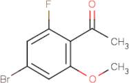 4’-Bromo-2’-fluoro-6’-methoxyacetophenone