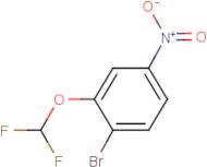 4-Bromo-3-(difluoromethoxy)nitrobenzene