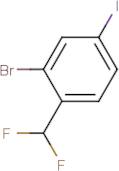 3-Bromo-4-(difluoromethyl)iodobenzene