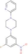 1-(3-Fluoro-5-nitrophenyl)-4-(pyridin-2-yl)piperazine