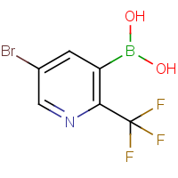 [5-Bromo-2-(trifluoromethyl)-3-pyridyl]boronic acid