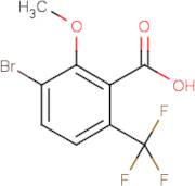 3-Bromo-2-methoxy-6-(trifluoromethyl)benzoic acid