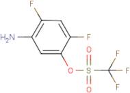 5-Amino-2,4-difluorophenyl trifluoromethanesulphonate