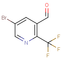 5-Bromo-2-(trifluoromethyl)pyridine-3-carbaldehyde