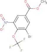 Methyl 3-Bromo-5-nitro-4-(trifluoromethoxy)benzoate