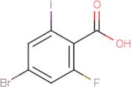 4-Bromo-2-fluoro-6-iodobenzoic acid