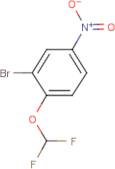 3-Bromo-4-(difluoromethoxy)nitrobenzene