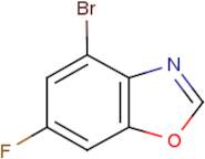 4-Bromo-6-fluoro-1,3-benzoxazole