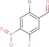 2-Bromo-5-fluoro-4-nitrobenzaldehyde