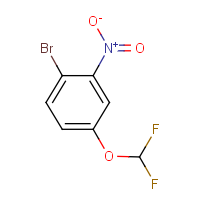 2-Bromo-5-(difluoromethoxy)nitrobenzene