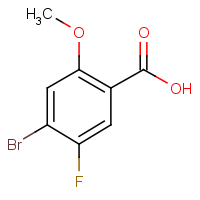 4-Bromo-5-fluoro-2-methoxybenzoic acid