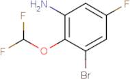 3-Bromo-2-(difluoromethoxy)-5-fluoroaniline