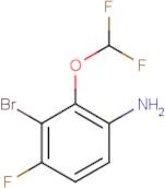 3-Bromo-2-(difluoromethoxy)-4-fluoroaniline