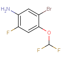 5-Bromo-4-(difluoromethoxy)-2-fluoroaniline