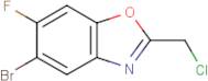 5-Bromo-2-(chloromethyl)-6-fluorobenzoxazole