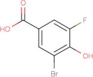 3-Bromo-5-fluoro-4-hydroxybenzoic acid