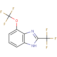 4-(Trifluoromethoxy)-2-(trifluoromethyl)-1H-benzimidazole