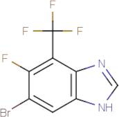 6-Bromo-5-fluoro-4-(trifluoromethyl)-1H-benzimidazole