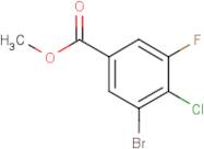 Methyl 3-bromo-4-chloro-5-fluorobenzoate