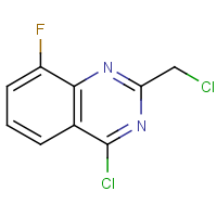 4-chloro-2-(chloromethyl)-8-fluoroquinazoline