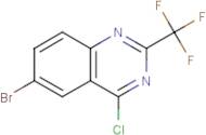 6-bromo-4-chloro-2-(trifluoromethyl)quinazoline