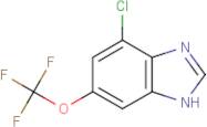 4-Chloro-6-(trifluoromethoxy)-1H-benzimidazole