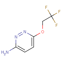 6-(2,2,2-Trifluoroethoxy)pyridazin-3-amine