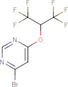 4-Bromo-6-[2,2,2-trifluoro-1-(trifluoromethyl)ethoxy]pyrimidine