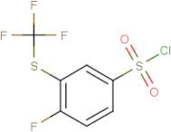 4-Fluoro-3-(trifluoromethylthio)benzenesulphonyl chloride