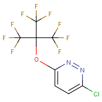 3-Chloro-6-[2,2,2-trifluoro-1,1-bis(trifluoromethyl)ethoxy]pyridazine