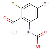 4-Bromo-6-fluoroisatoic acid