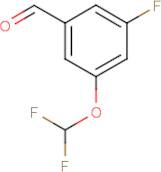 3-(Difluoromethoxy)-5-fluorobenzaldehyde