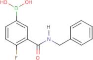 3-(Benzylcarbamoyl)-4-fluorobenzeneboronic acid