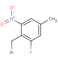 2-Fluoro-4-methyl-6-nitrobenzyl bromide