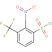 2-Nitro-3-(trifluoromethyl)benzenesulphonyl chloride