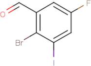 2-Bromo-5-fluoro-3-iodobenzaldehyde