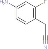 2-(4-Amino-2-fluorophenyl)acetonitrile