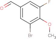 3-Bromo-5-fluoro-4-methoxybenzaldehyde