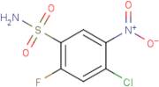 4-Chloro-2-fluoro-5-nitrobenzenesulfonamide