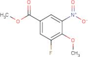 Methyl 3-fluoro-4-methoxy-5-nitrobenzoate